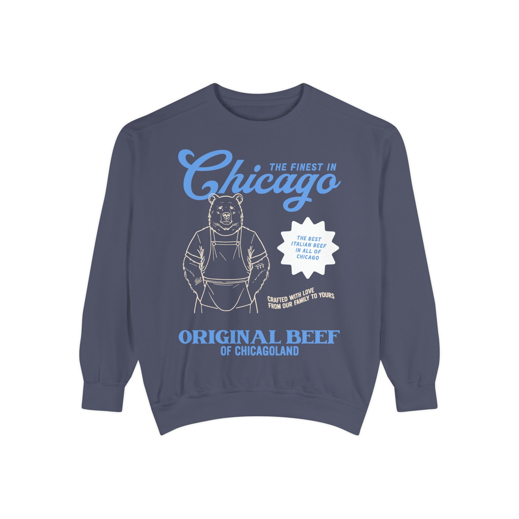 Retro Original Beef Bear Tattoos Sweatshirt