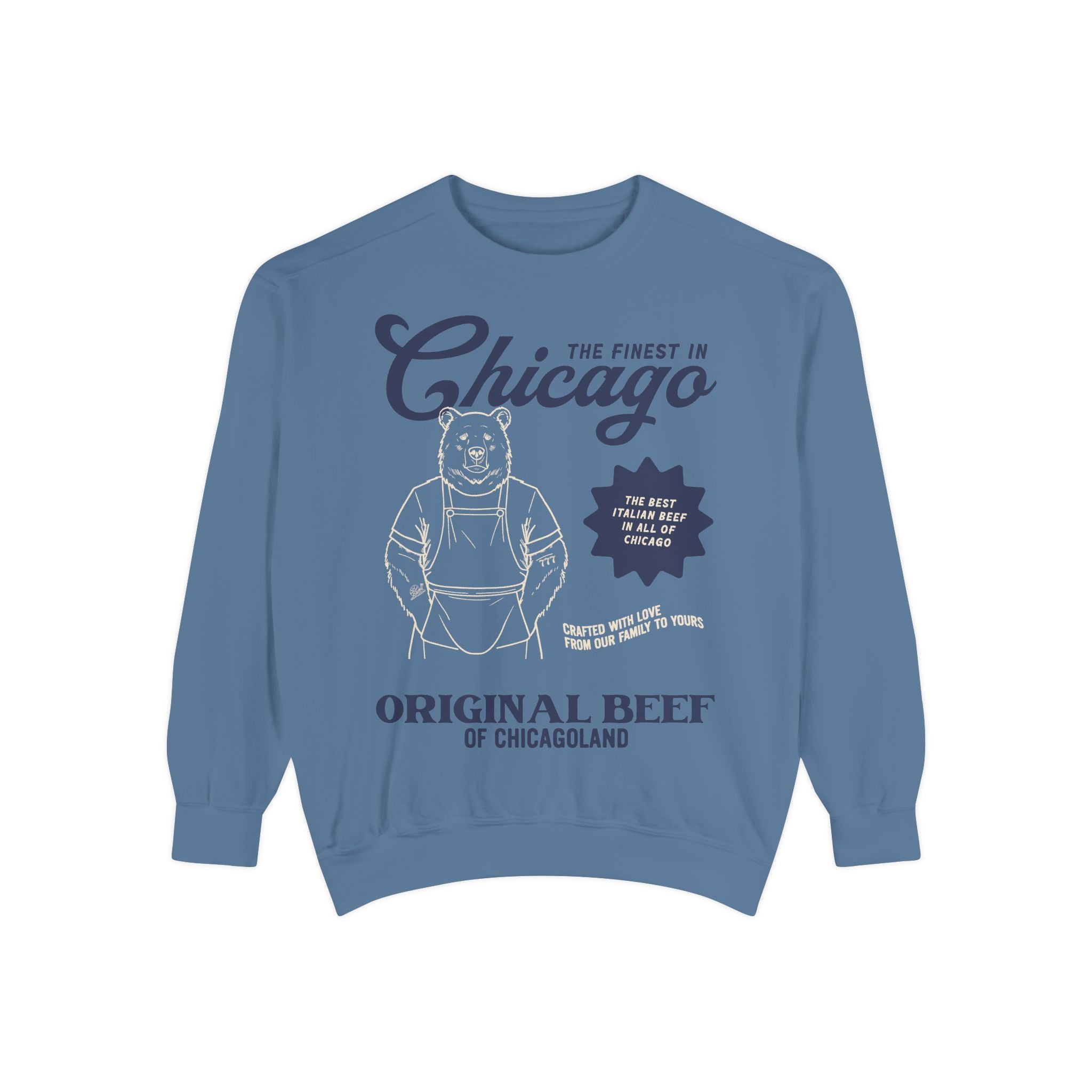 Retro Original Beef Bear Tattoos Sweatshirt