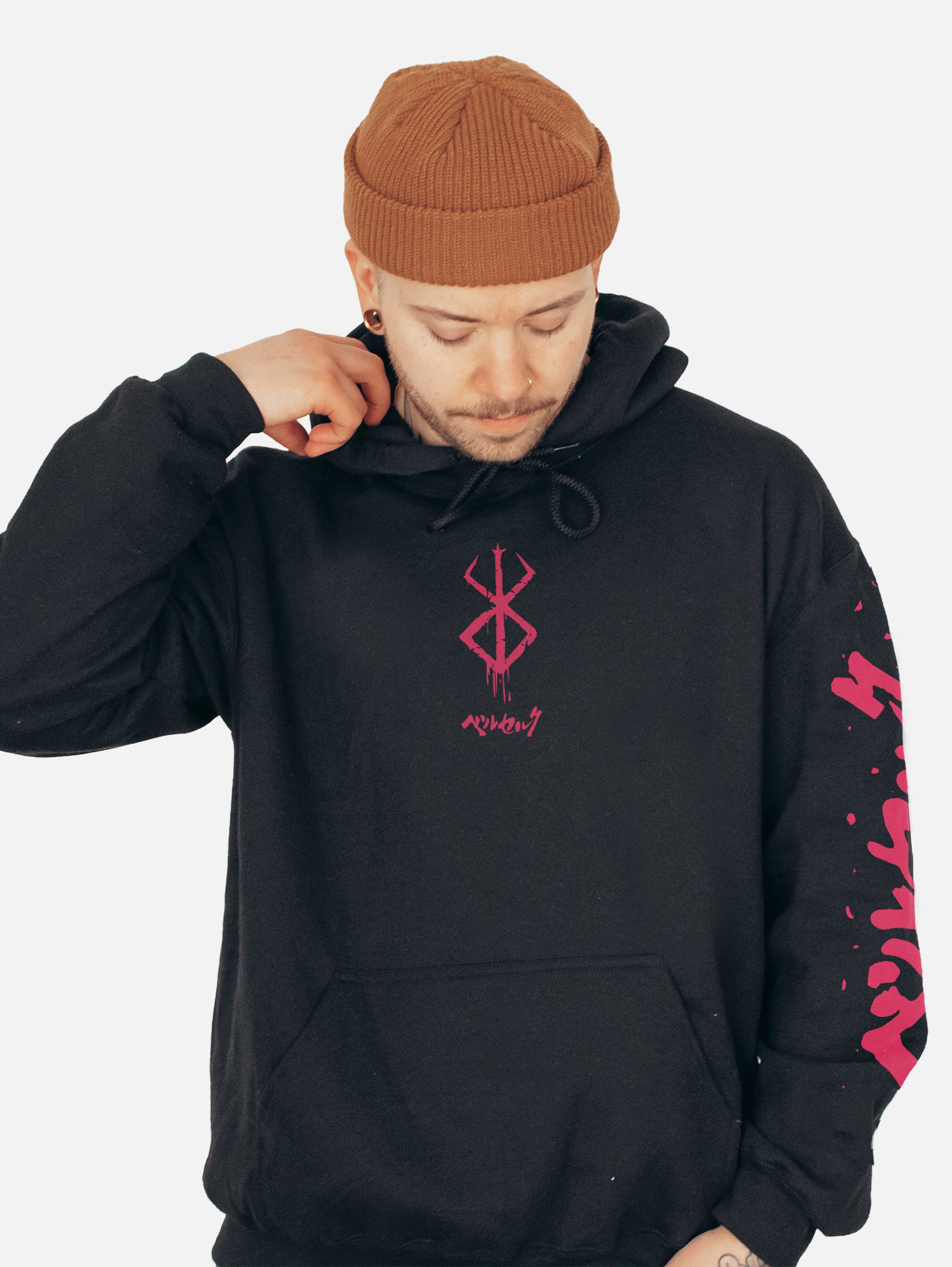 Grunge Anime Streetwear Hoodie