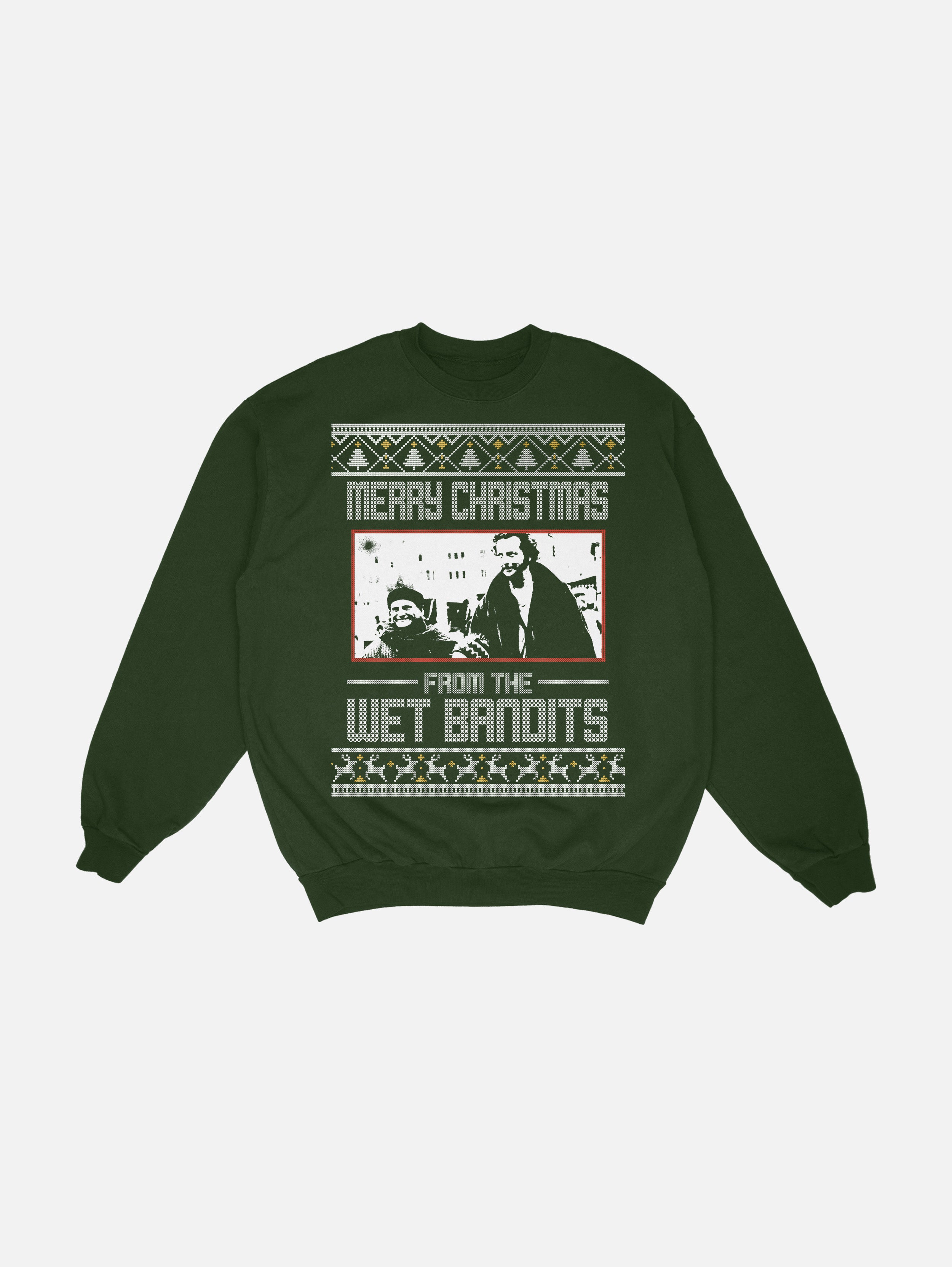 Wet Bandits Ugly Christmas Sweater