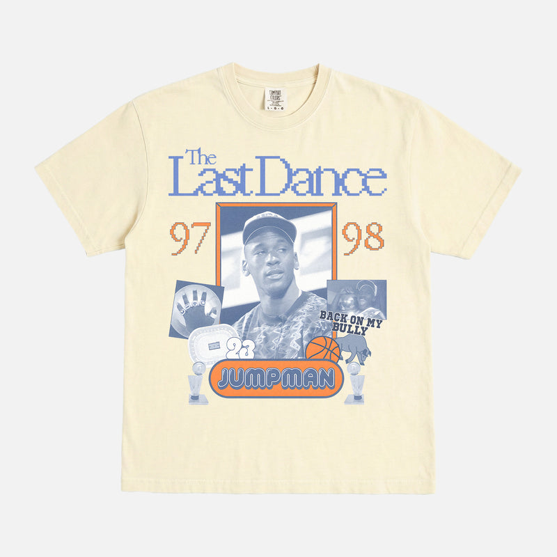 Michael Jordan The Last Dance retro chicago bulls basketball t-shirt
