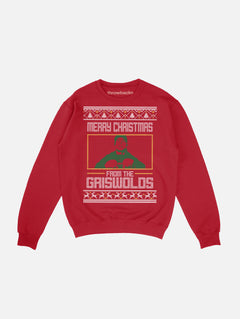 Funny Red Clark Griswold Christmas Vacation Movie Ugly Christmas Sweater Sweatshirt