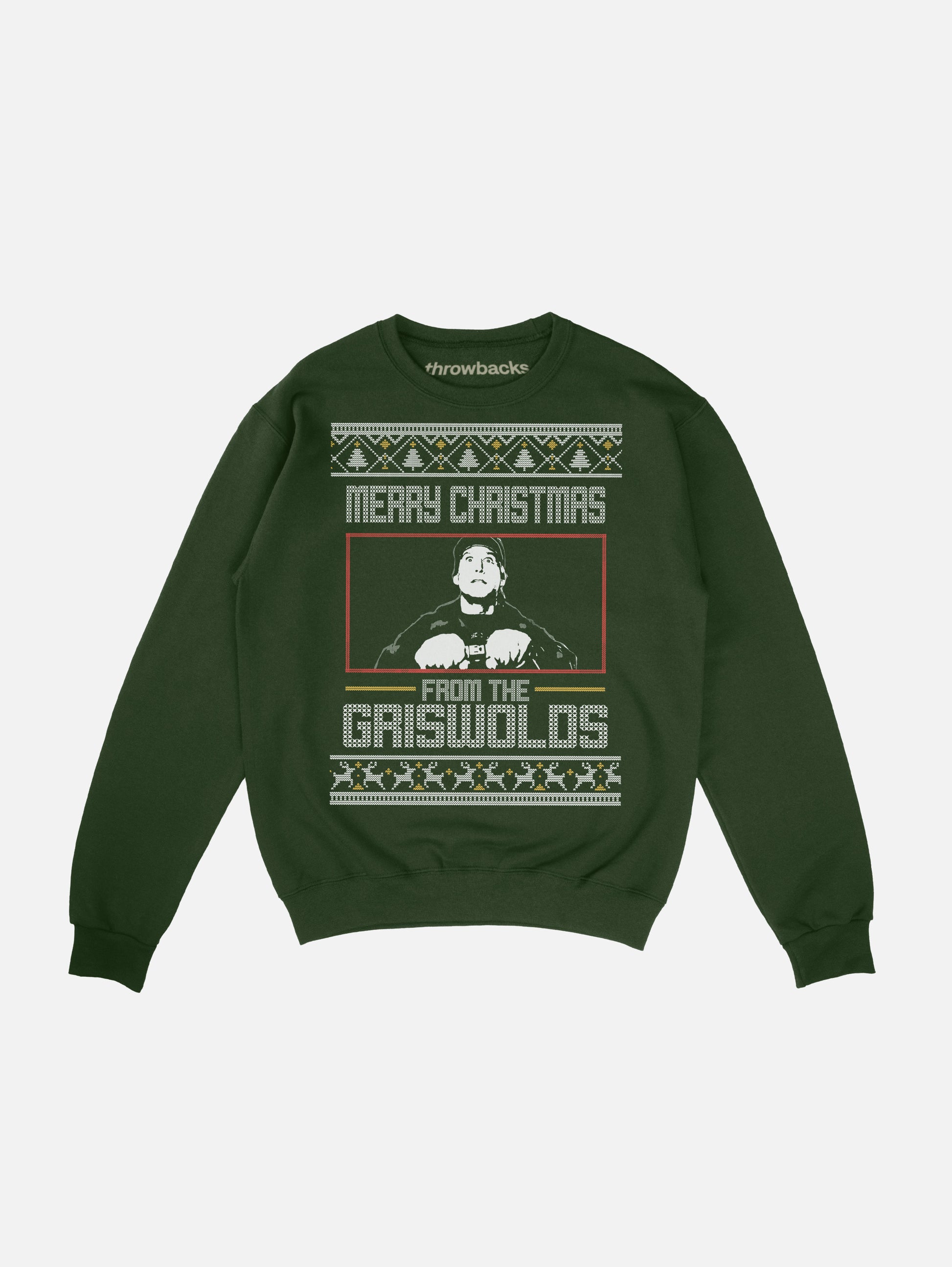 Funny Clark Griswold Christmas Vacation Movie Ugly Christmas Sweater Sweatshirt