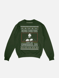 Funny Clark Griswold Christmas Vacation Movie Ugly Christmas Sweater Sweatshirt