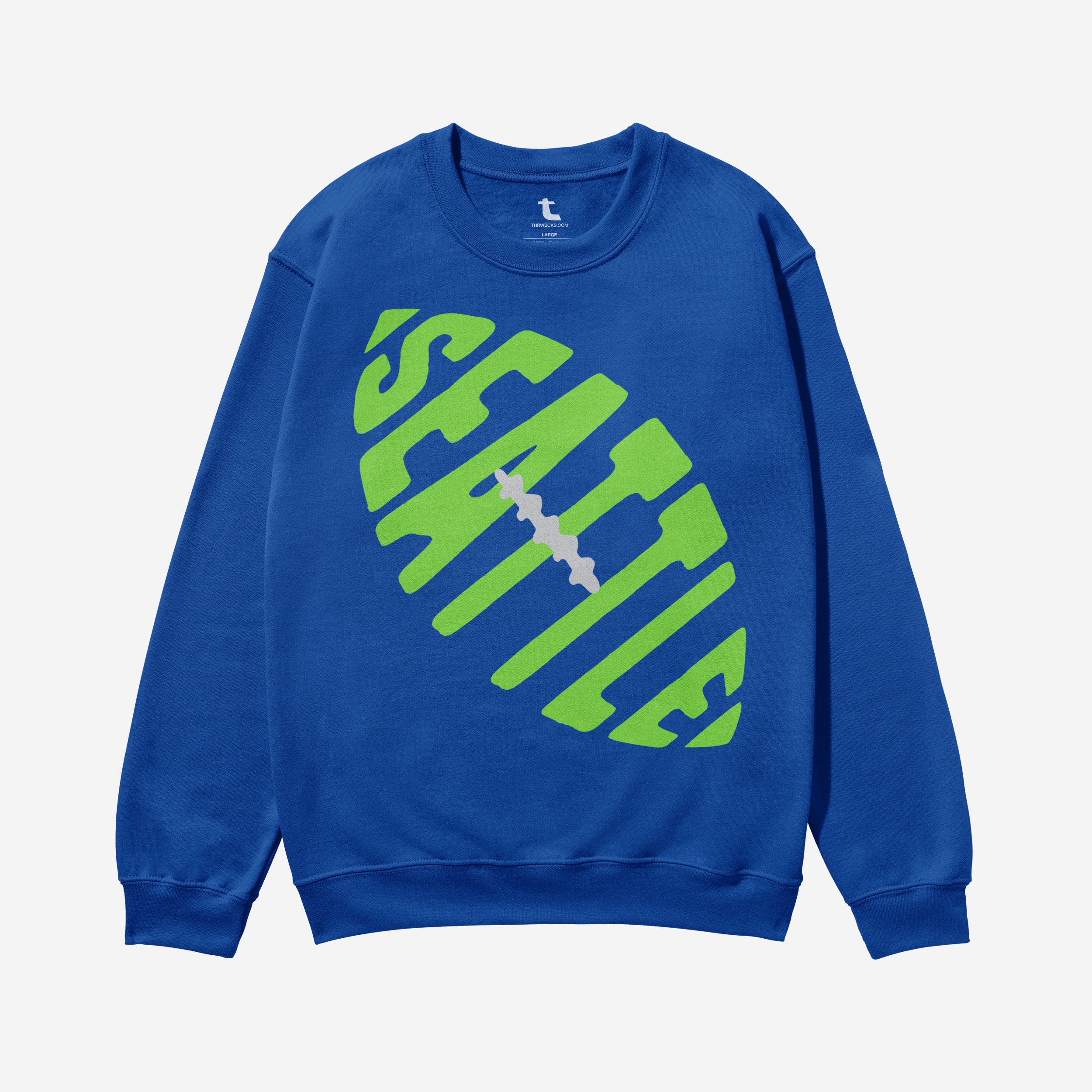 Throwback Seattle Football Inflate Sweatshirt