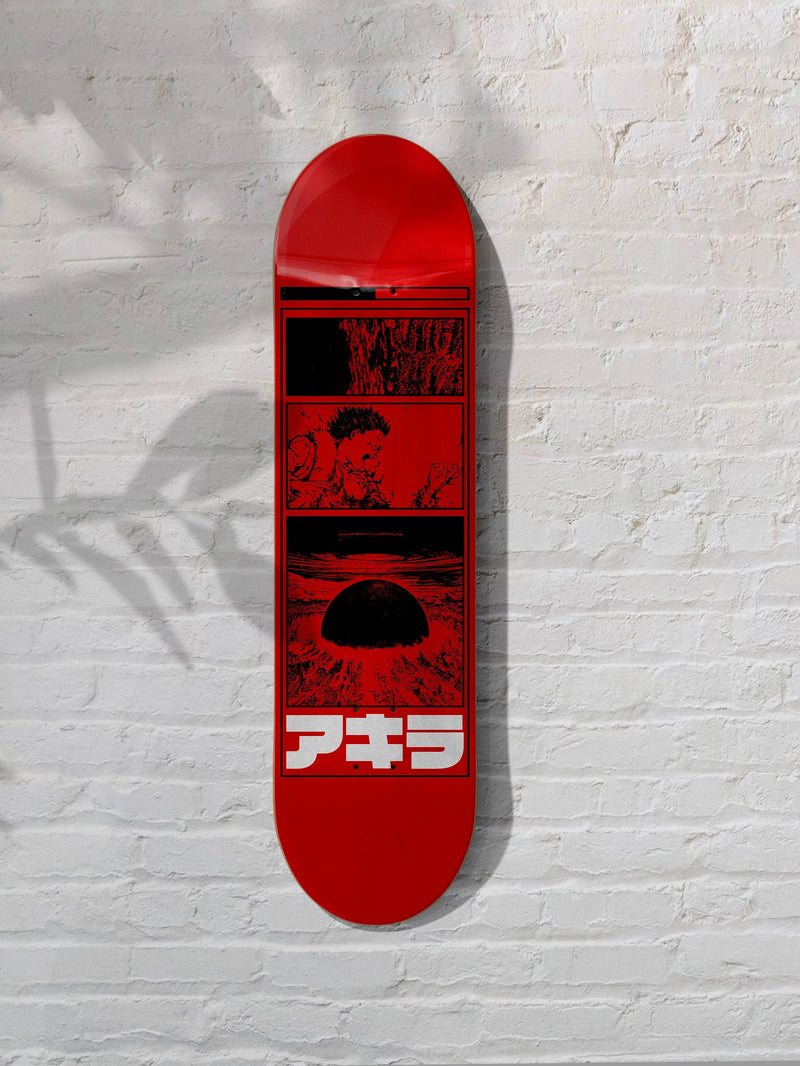 Akira skate deck wall art, retro anime movie skateboard collectible