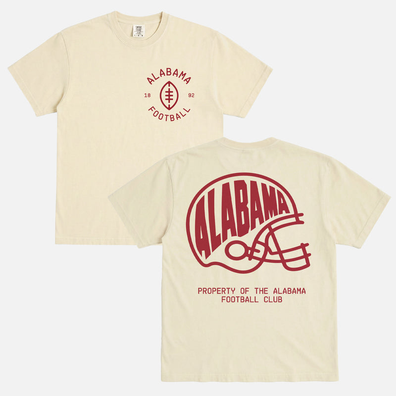Cute vintage Alabama Crimson Tide College football comfort colors graphic t-shirt