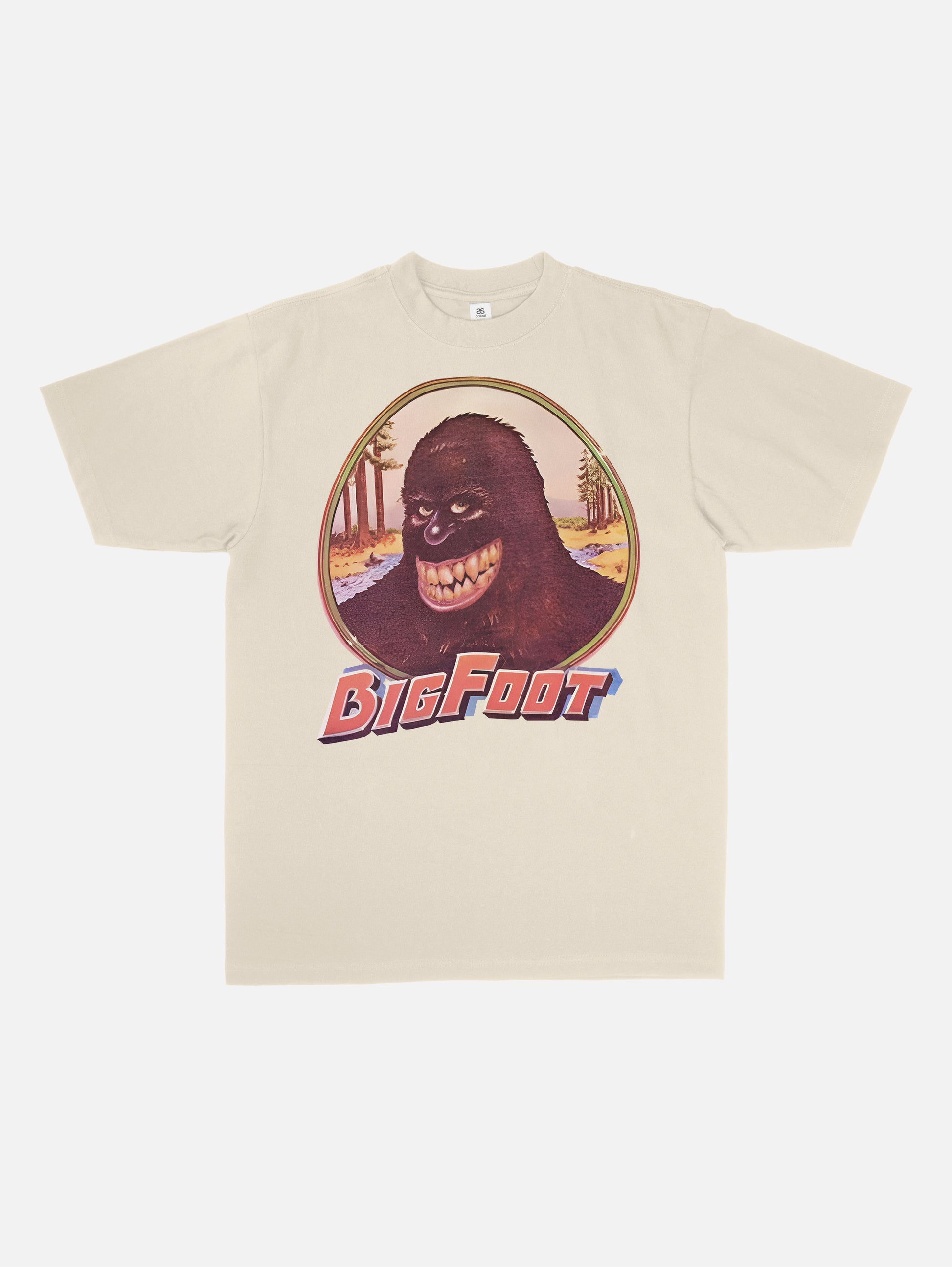 weird retro horny big foot sasquatch t-shirt