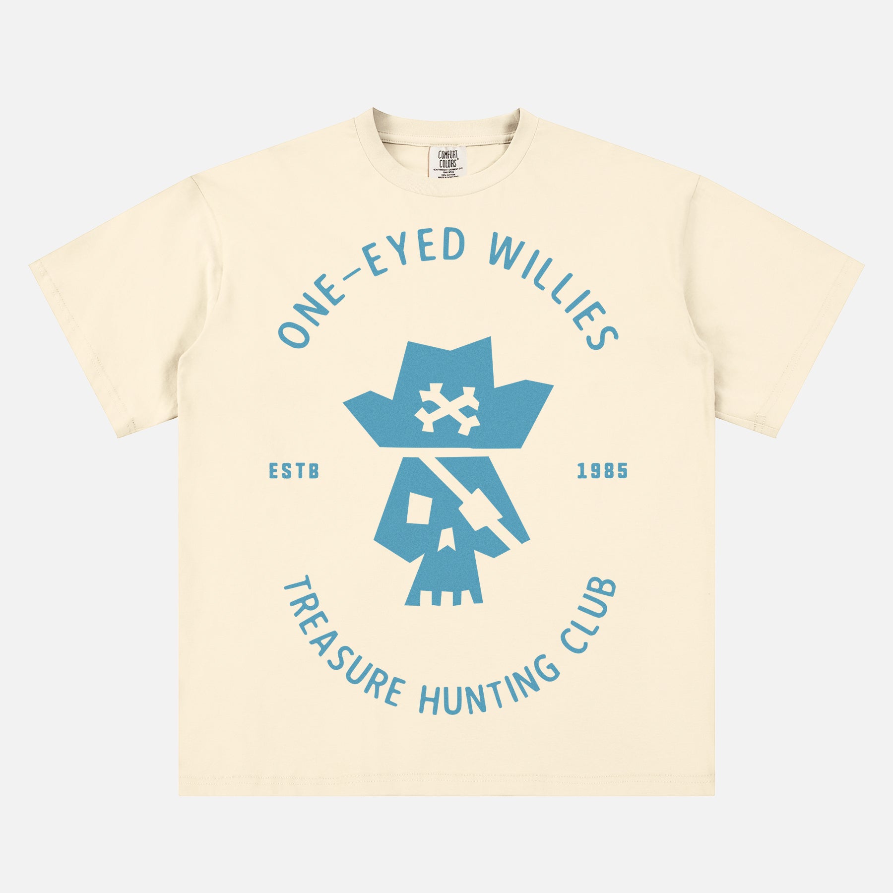 The goonies movie t-shirt, comfort colors one eyed willies treasure hunting graphic tee