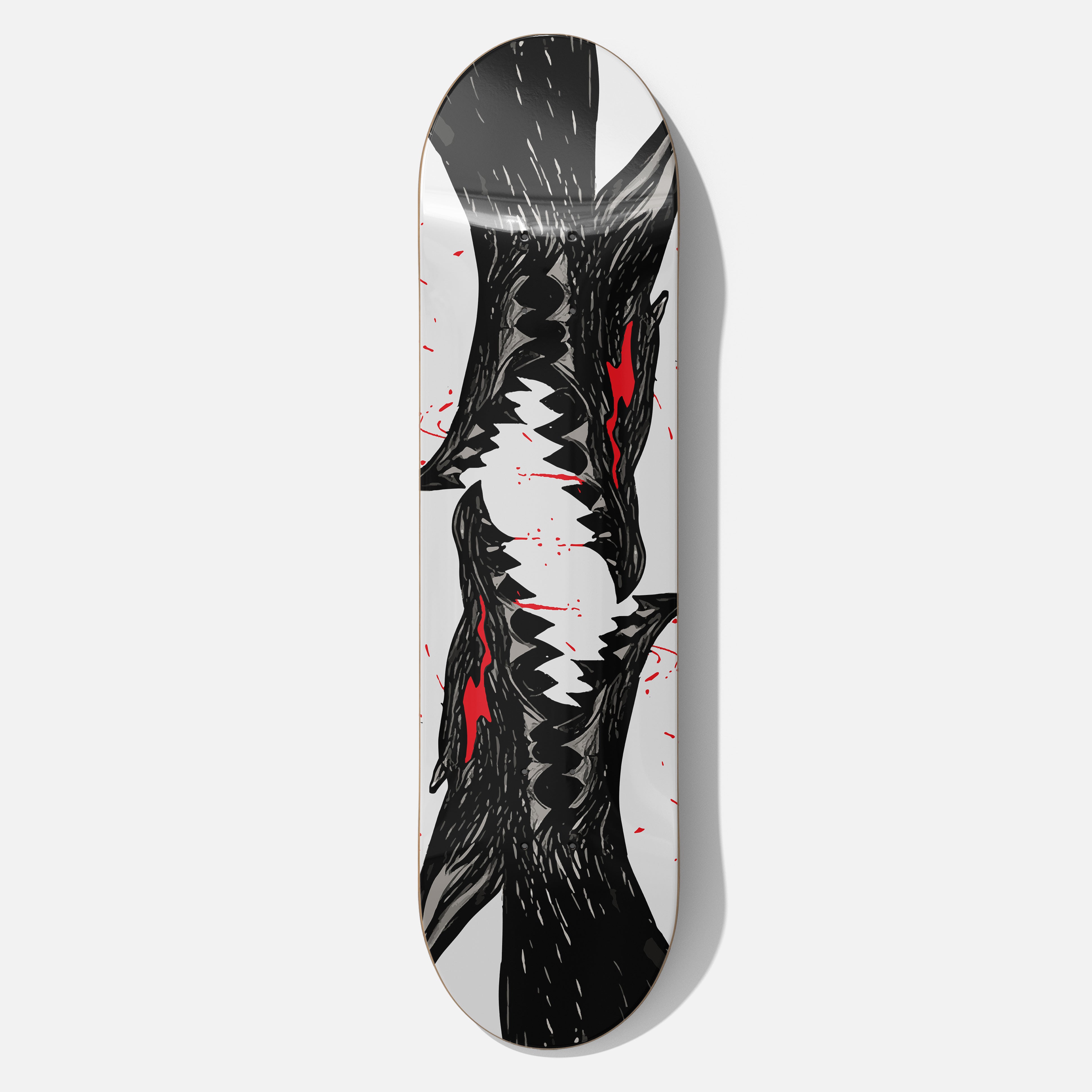 Berserk Beast of Darkness Skateboard, Guts Manga Anime skate deck wall art collectible 