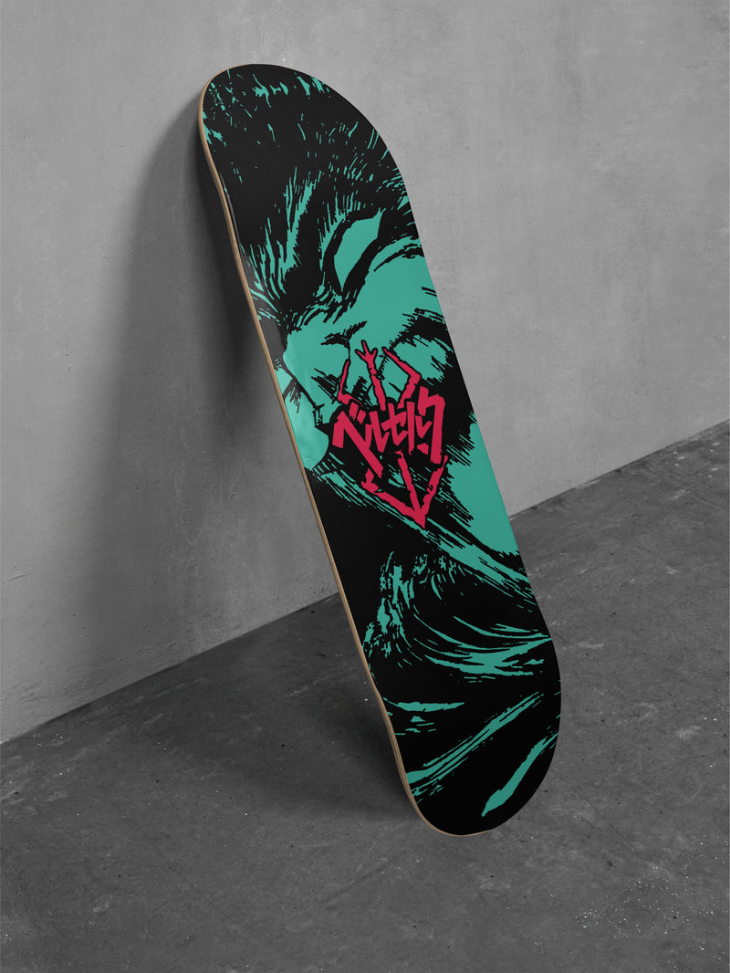 Cool Berserk Manga Anime Series Skateboard Deck Wall Art Merch

