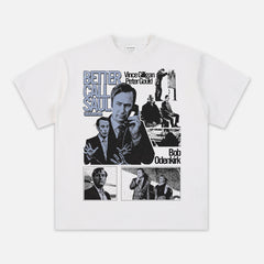 Better Caul Saul T-shirt for breaking bad saul goodman bootleg streetwear tv show t-shirt fans