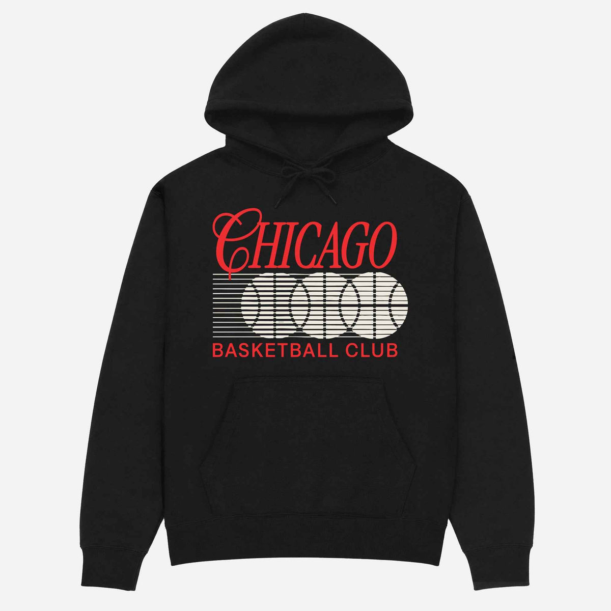 90s Chicago Basketball Hoodie