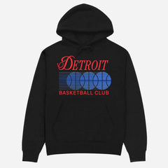 90s Detroit Basketball Hoodie