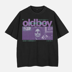 Oldboy 2003 Movie t-shirt, y2K style korean movie graphic tee 