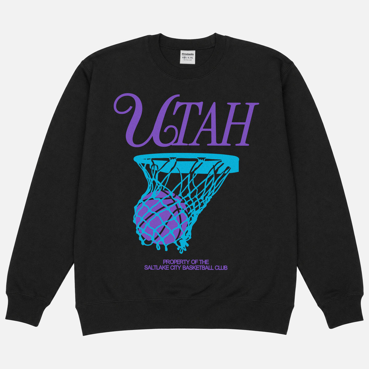 Keep your Utah basketball pride simple with the Utah Basketball Script Sweatshirt. The script lettering gives it a classic sportswear look that’s easy to work into your everyday wardrobe. It’s a good choice for fans who like a lettering-focused design and want something they can wear to the game or out around town.

Pair this Utah basketball sweatshirt with jeans and a cap for a watch party, or throw it on with joggers for a relaxed weekend. The script style brings a familiar athletic feel to either outfit.