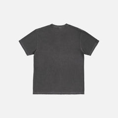 back of faded black unisex t-shirt for sale at Throwbacks