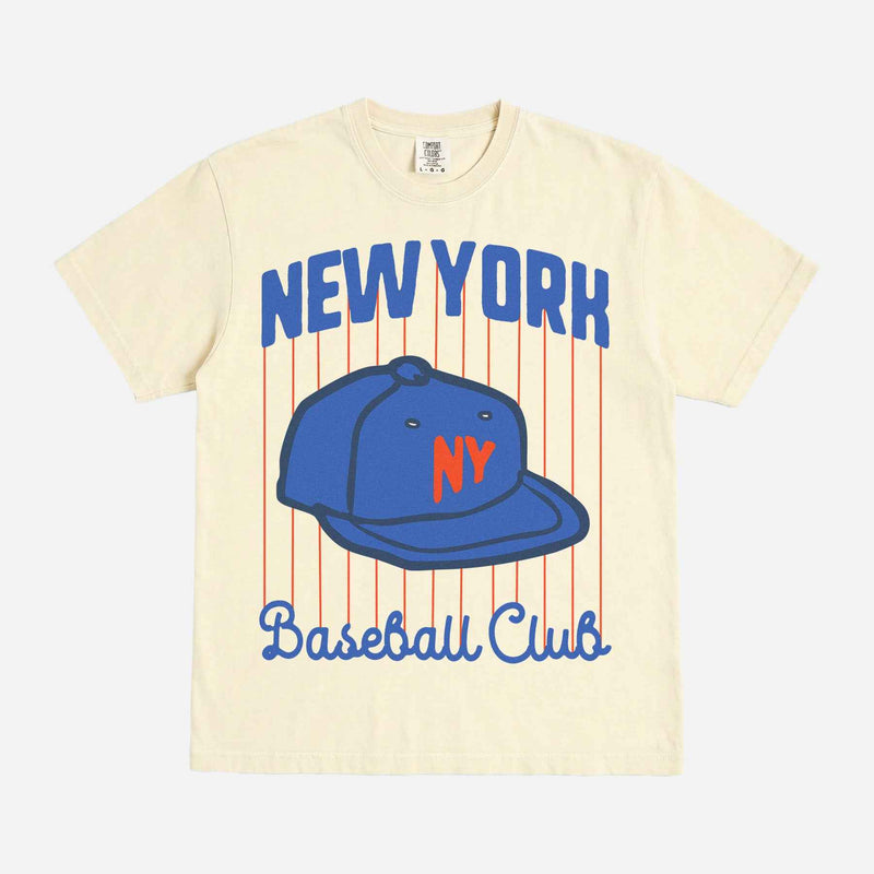 Retro New York Baseball Pinstripes Tee