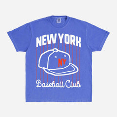 Retro New York Baseball Pinstripes Tee
