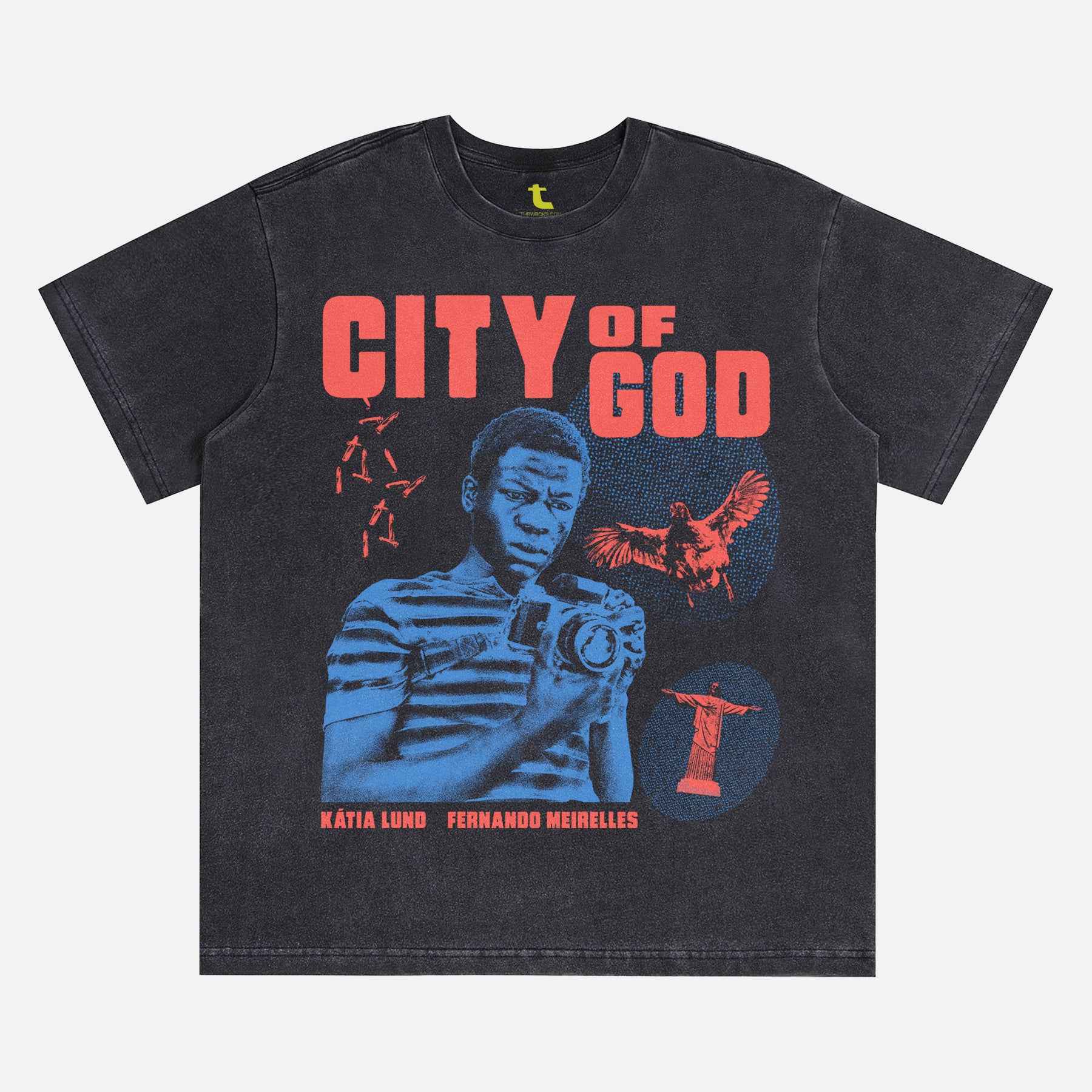 City of God Movie Streetwear T-Shirt