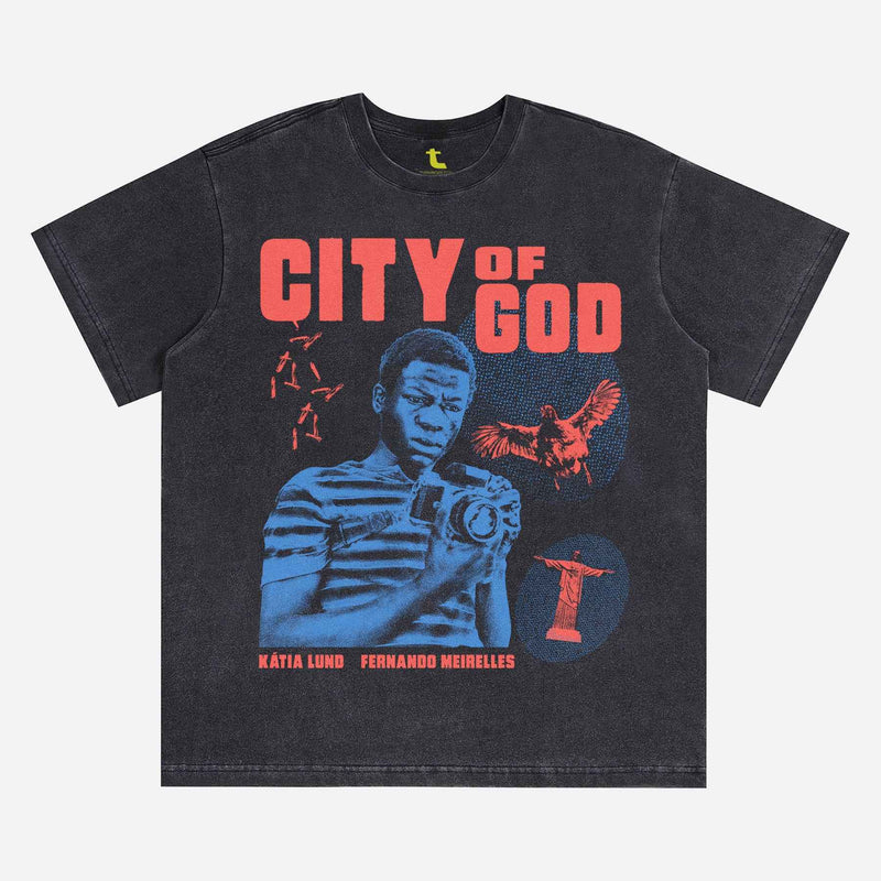 City of God Movie Streetwear T-Shirt