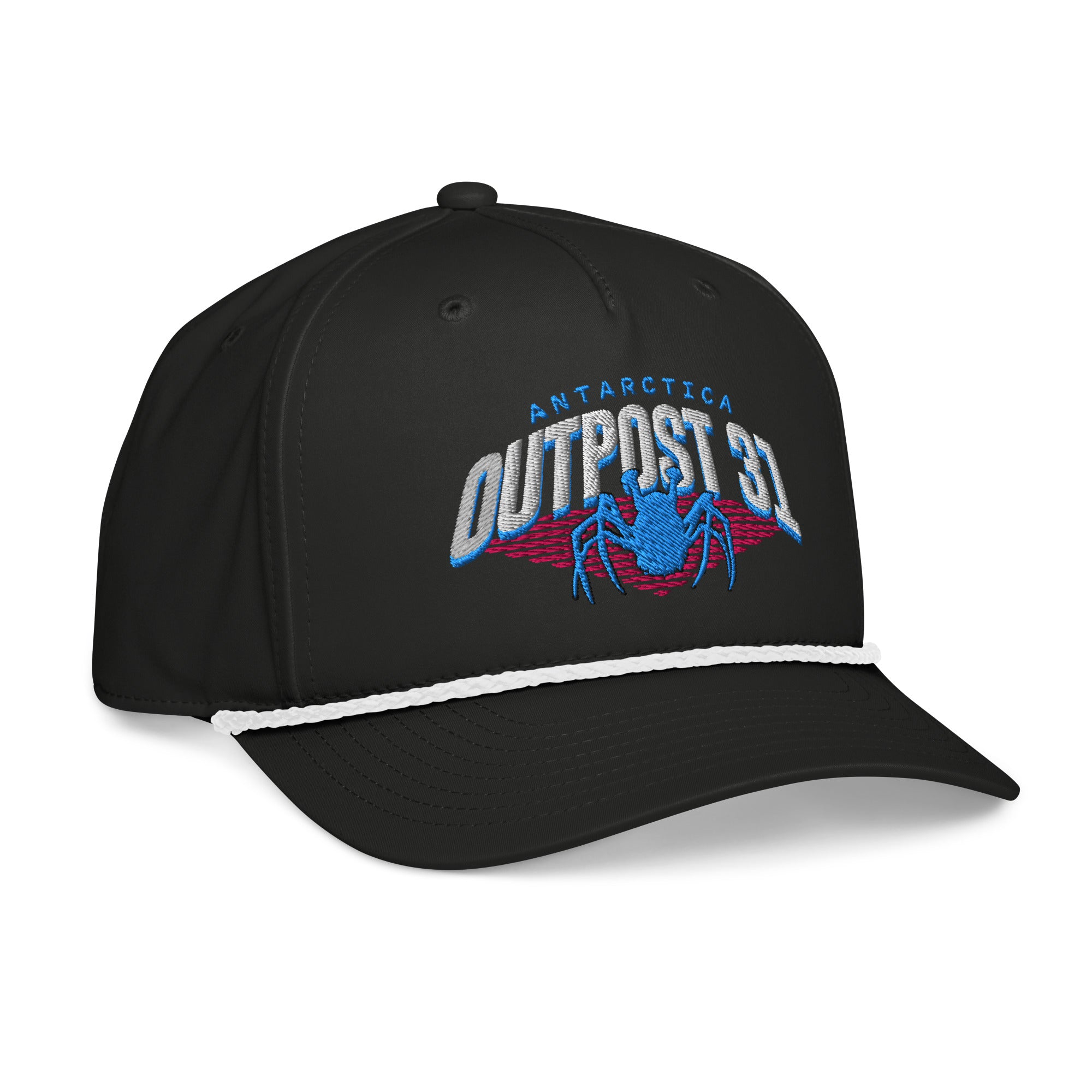 outpost 31 the thing 1982 john carpenter horror movie embroidered snapback rope hat