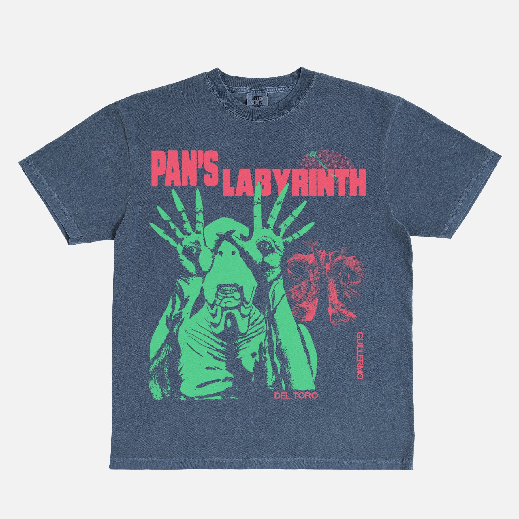 grunge Pan's Labyrinth movie graphic t-shirt black comfort colors pale man shirt