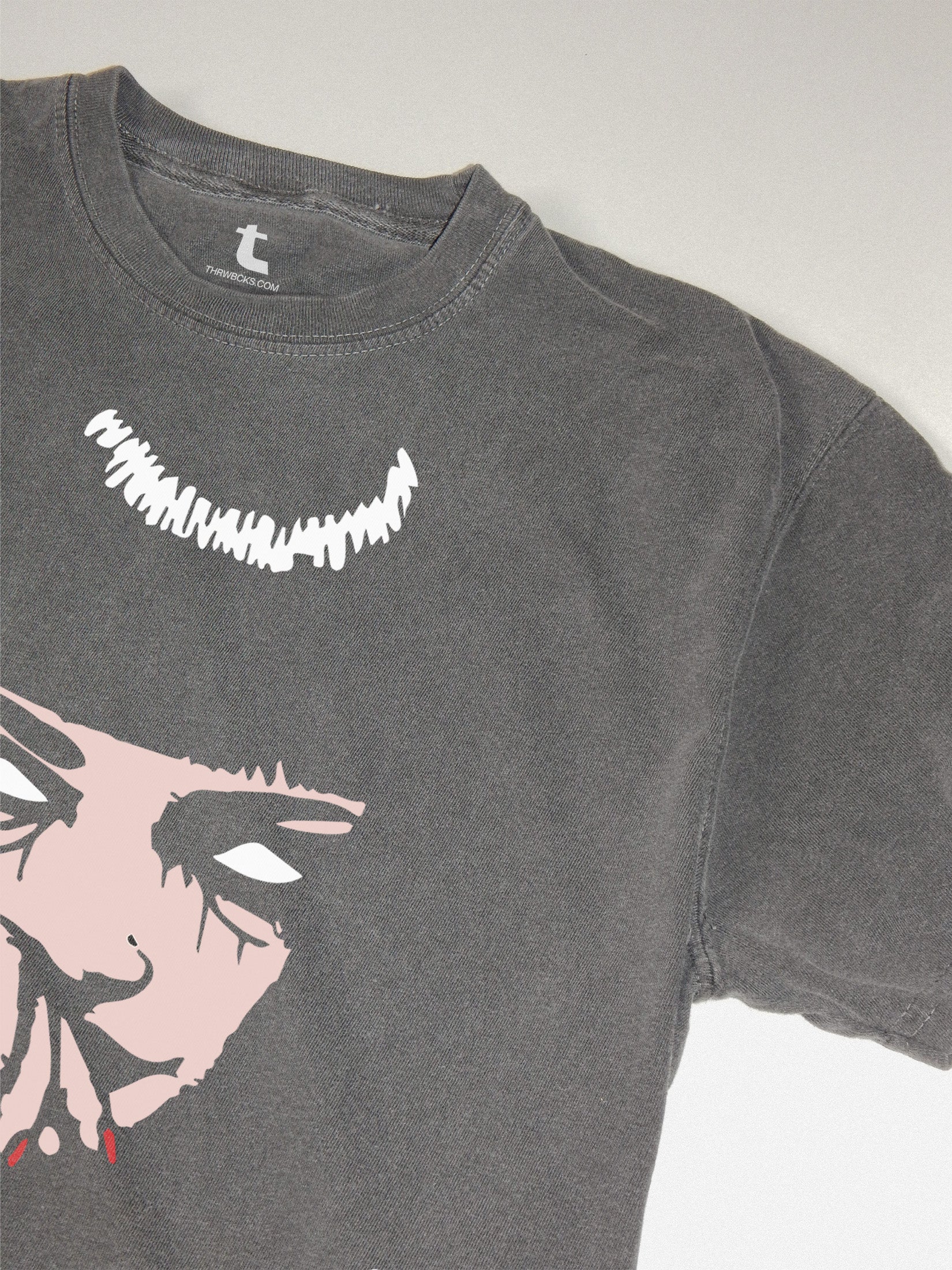 Pulp Fiction Mia Wallace Bathroom Scene Graphic Tee Shirt for men and women faded black