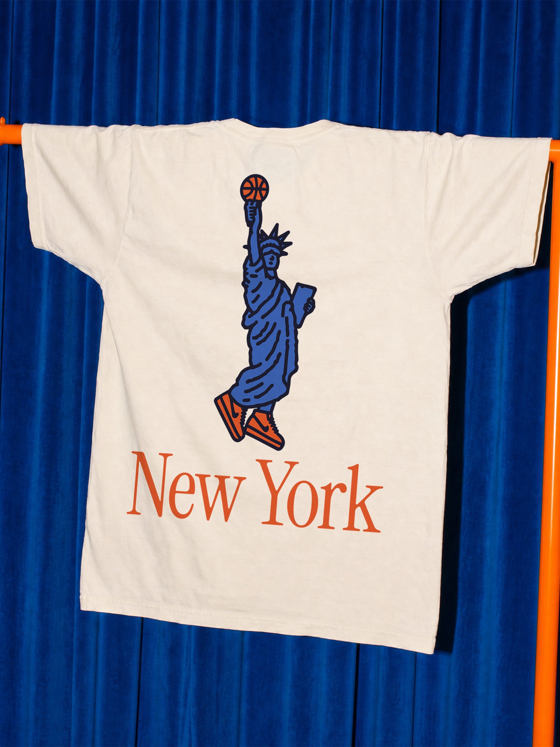New York Statue of Liberty Basketball Tee