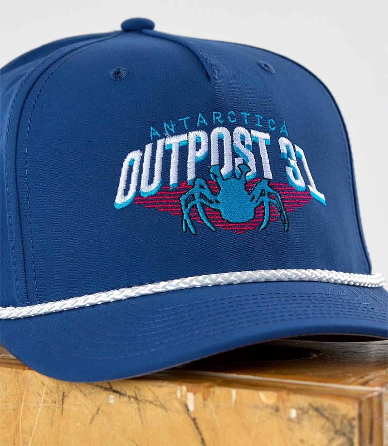 outpost 31 the thing 1982 john carpenter horror movie embroidered snapback rope hat