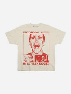 American Psycho Patrick Bateman t-shirt, retro horror movie graphic tee shirts for men and women