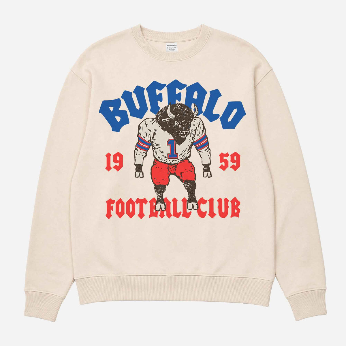 Throwback Buffalo Football Sweatshirt