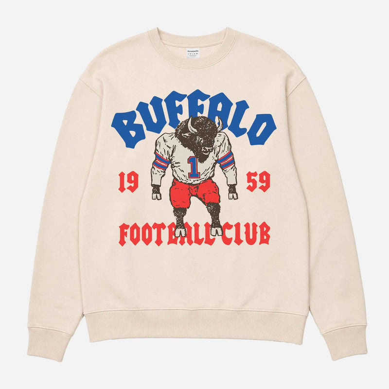 Throwback Buffalo Football Sweatshirt