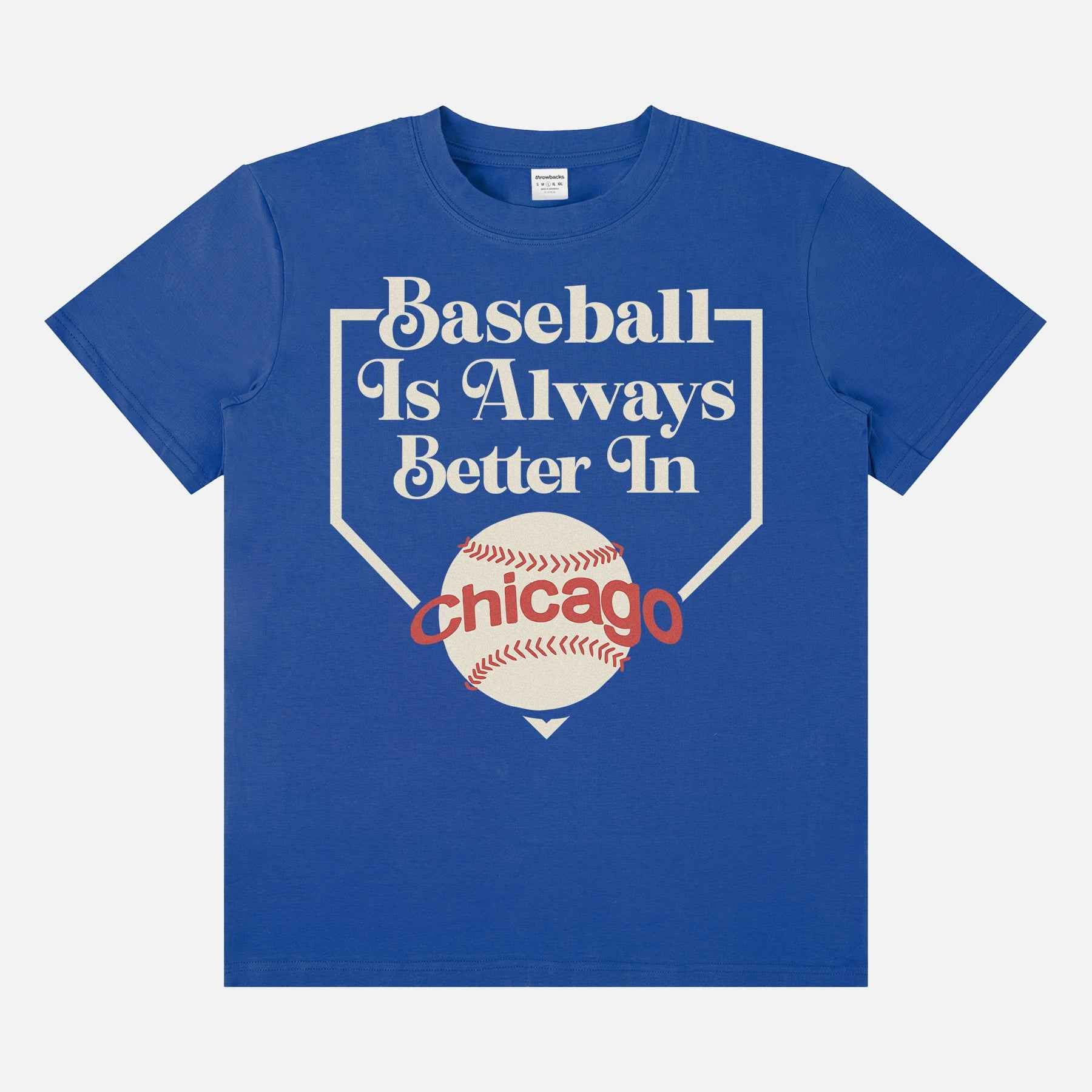 Chicago Baseball Plate T-Shirt