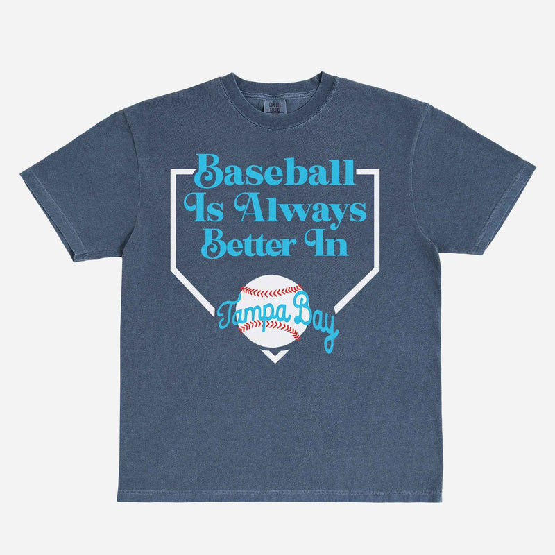 Tampa Bay Baseball Plate T-Shirt