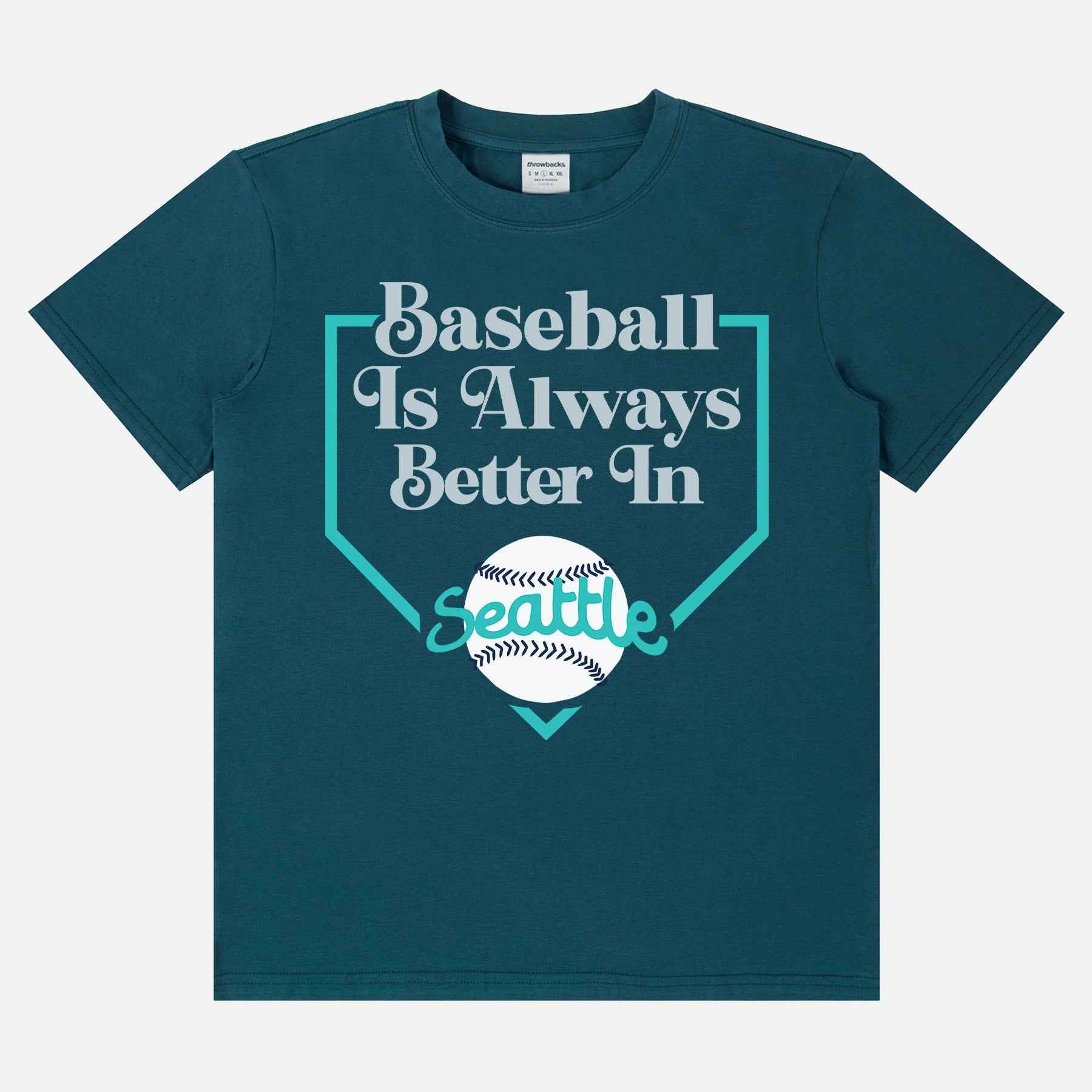 Seattle Baseball Plate T-Shirt