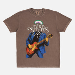 Retro Dire Straits Album t-shirt, old school 80s rock band graphic tee