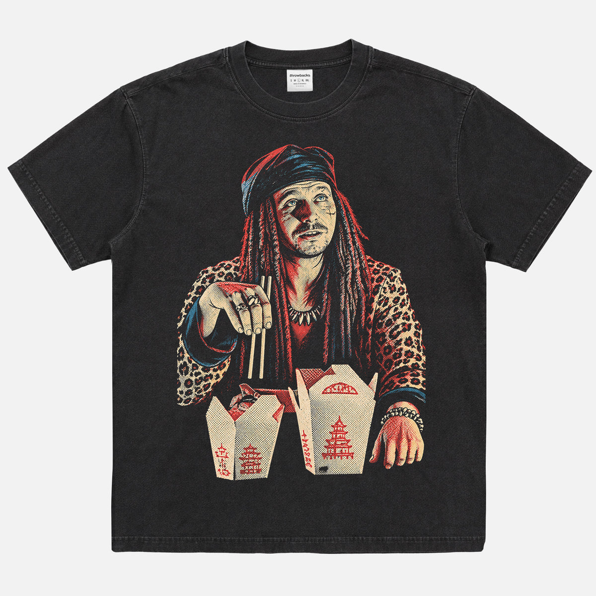 black funny Drexl Gary Oldman true romance movie streetwear bootleg t-shirt