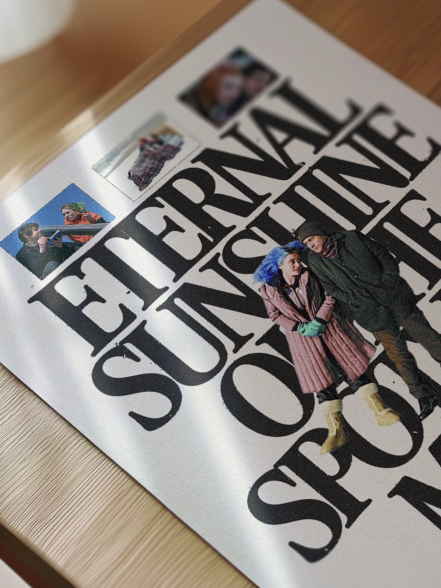 Cute Eternal Sunshine of the Spotless Mind alternate movie poster for sale at Throwbacks