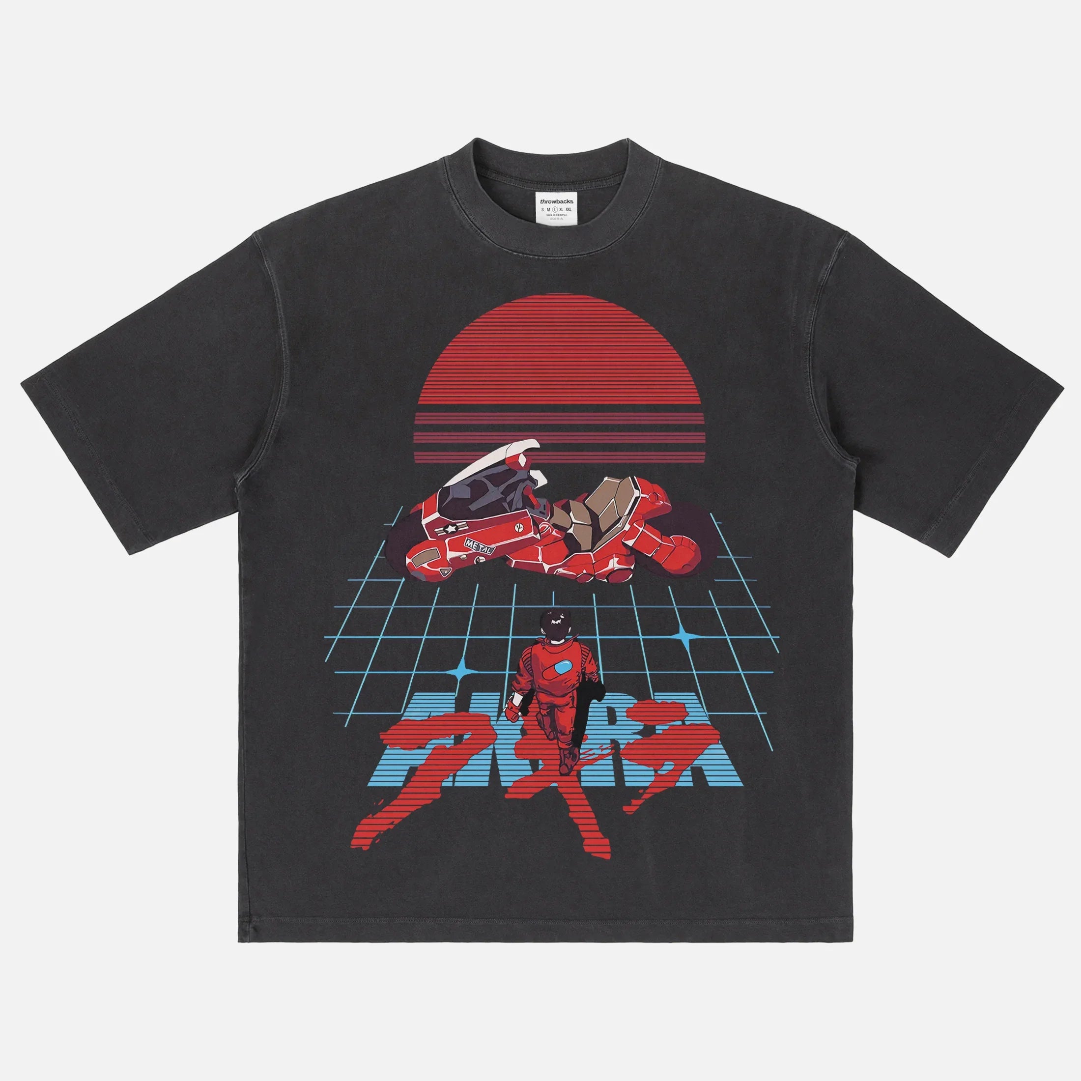 Retro Akira Motorcycle Poster T-Shirt