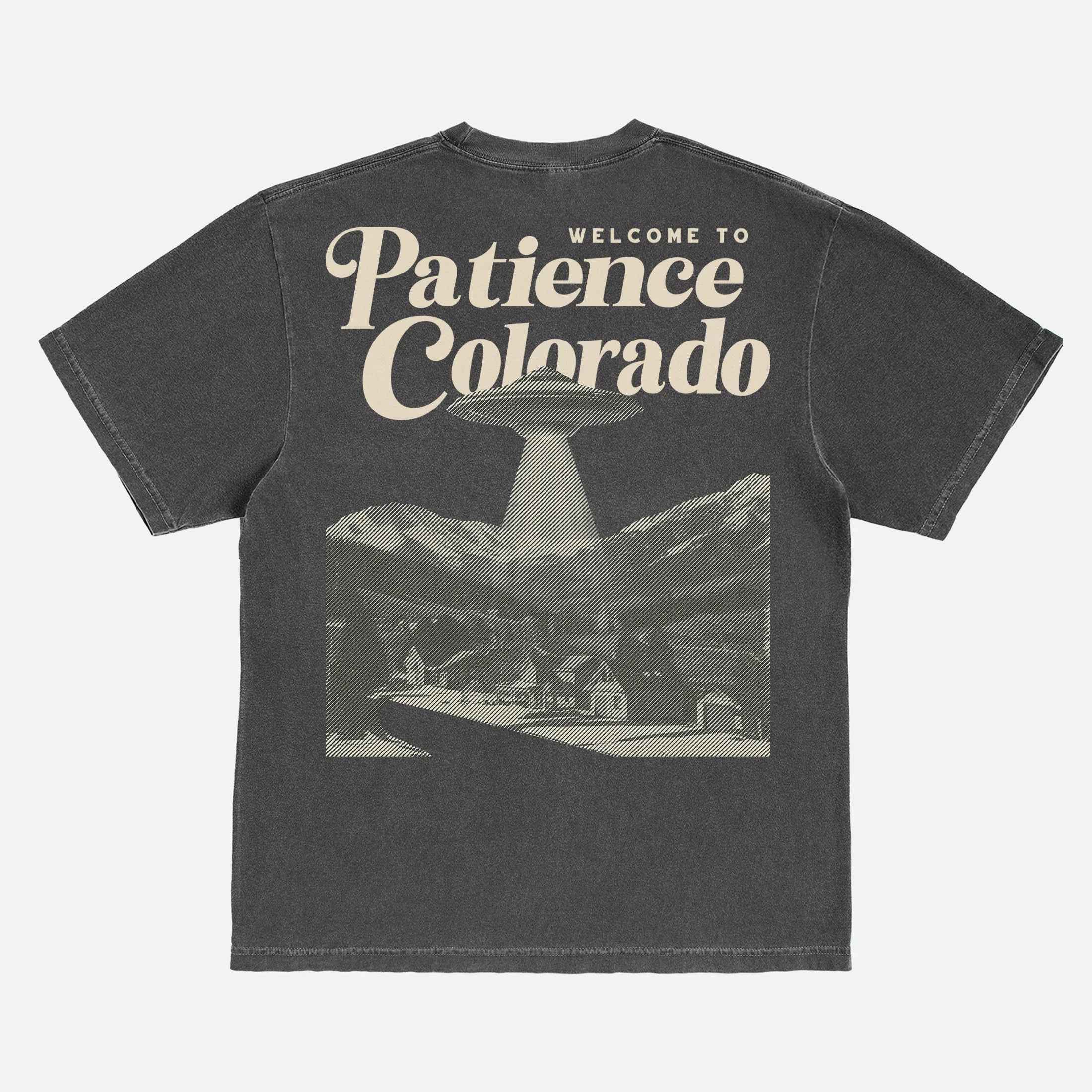 Patience, Colorado Resident Alien Halftone Shirt