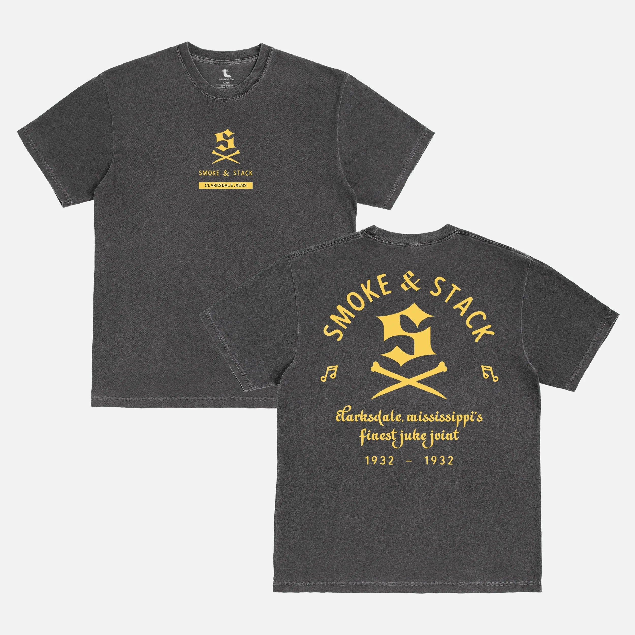 Smoke & Stack Juke Joint Horror Movie Graphic Tee Shirt – Throwbacks