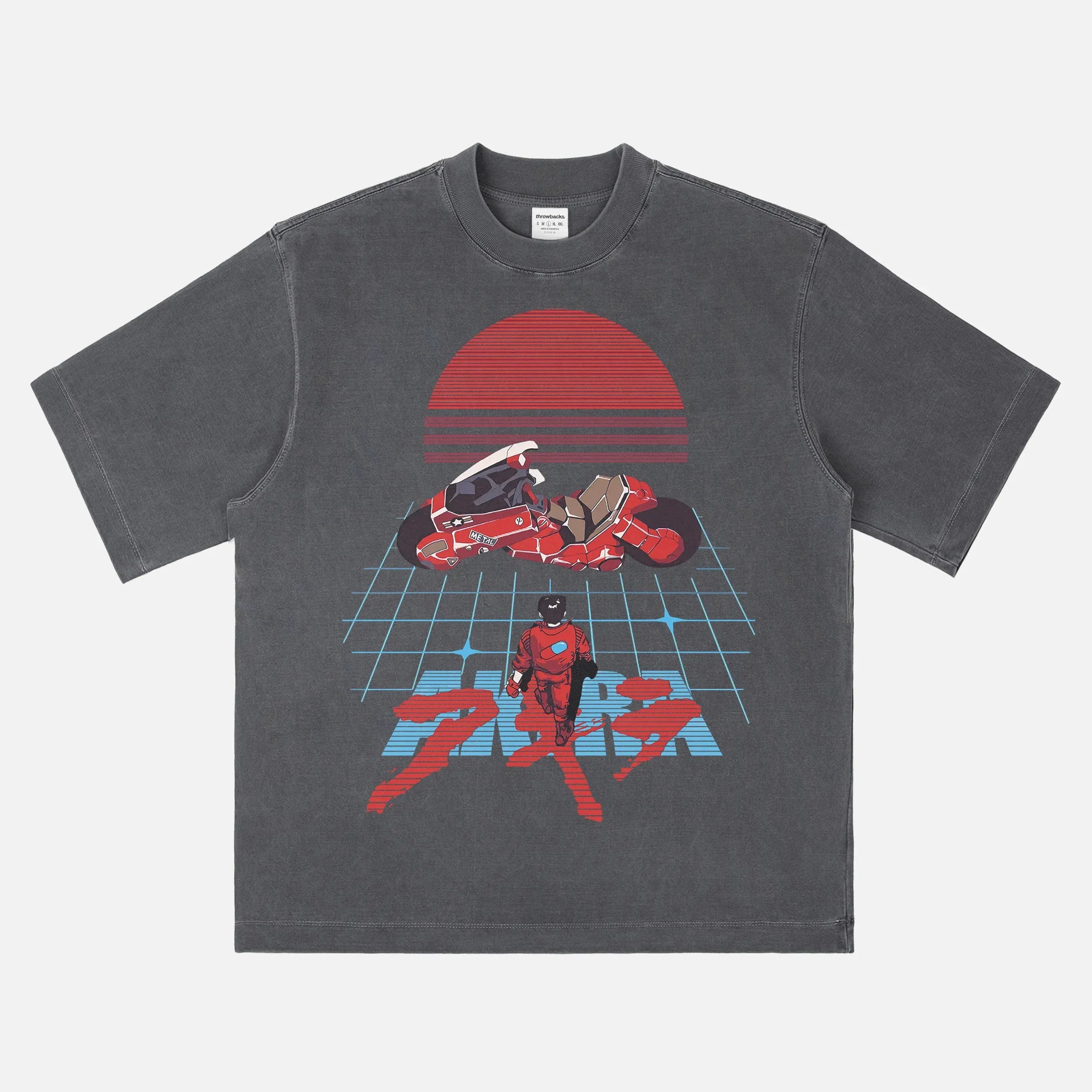 Retro Akira Motorcycle Poster T-Shirt