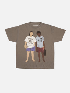 pulp fiction minimal poster vincent and jules funny movie t-shirt akira