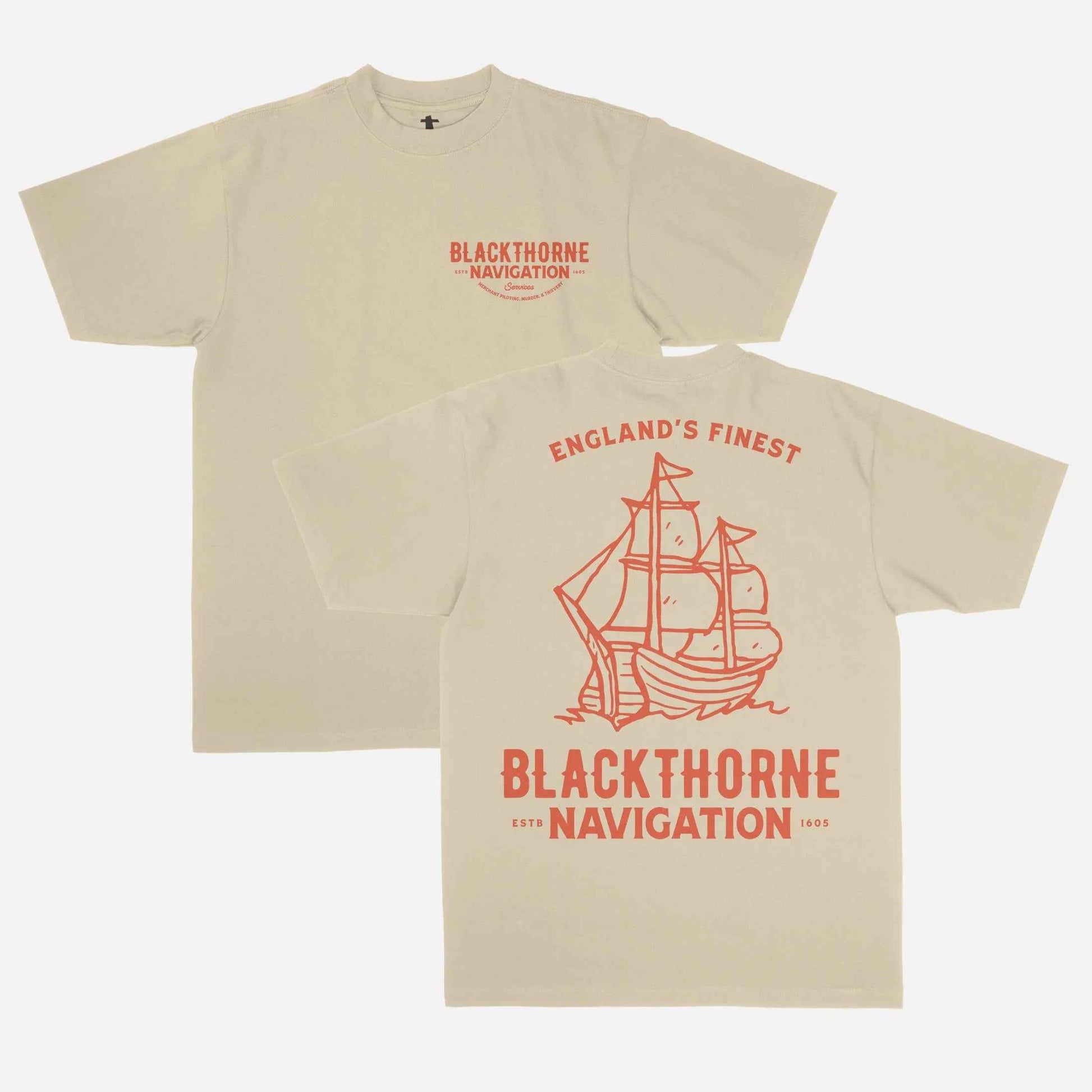 Blackthorne Navigation Graphic T-Shirt