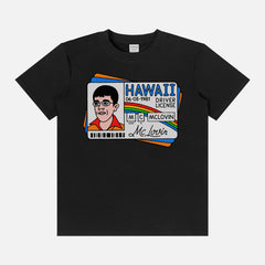 Funny McLovin Drivers License Graphic T-Shirt Superbad Movie Memorabilia Apparel