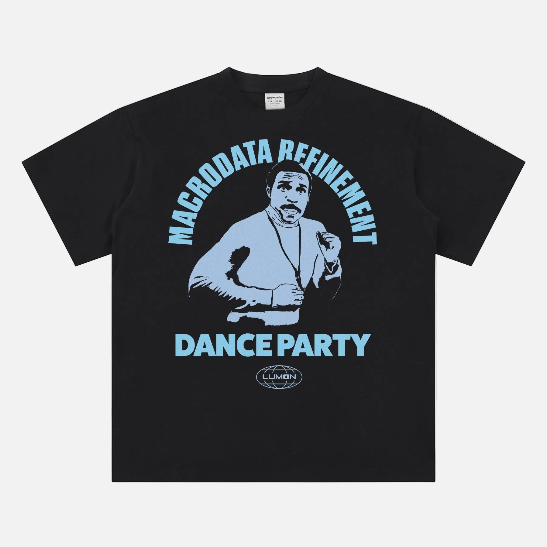 Severance Apple TV Show graphic tee, funny Lumon Macrodata Refinement dance party promo t-shirt merch