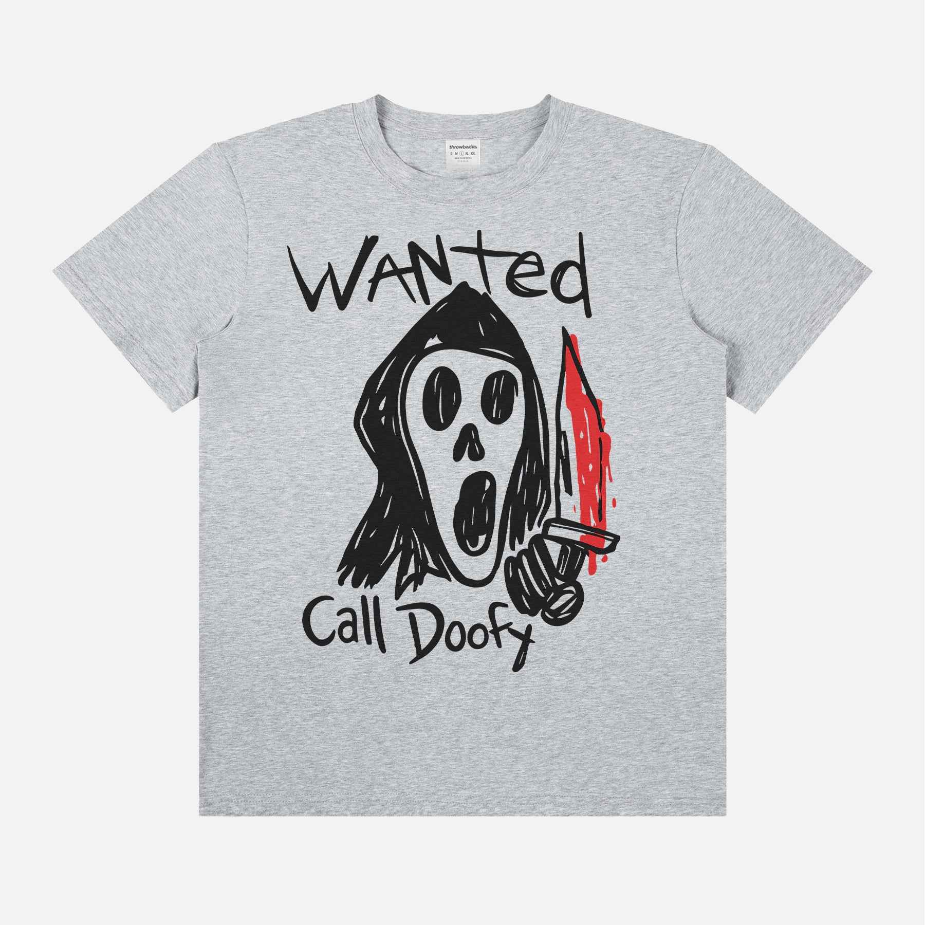 Officer Doofy Wanted Poster Scary Movie Tee