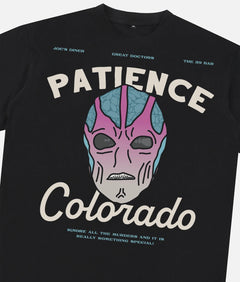 Funny Resident Alien Patience Colorado t-shirt, retro tv show graphic tee for men and women