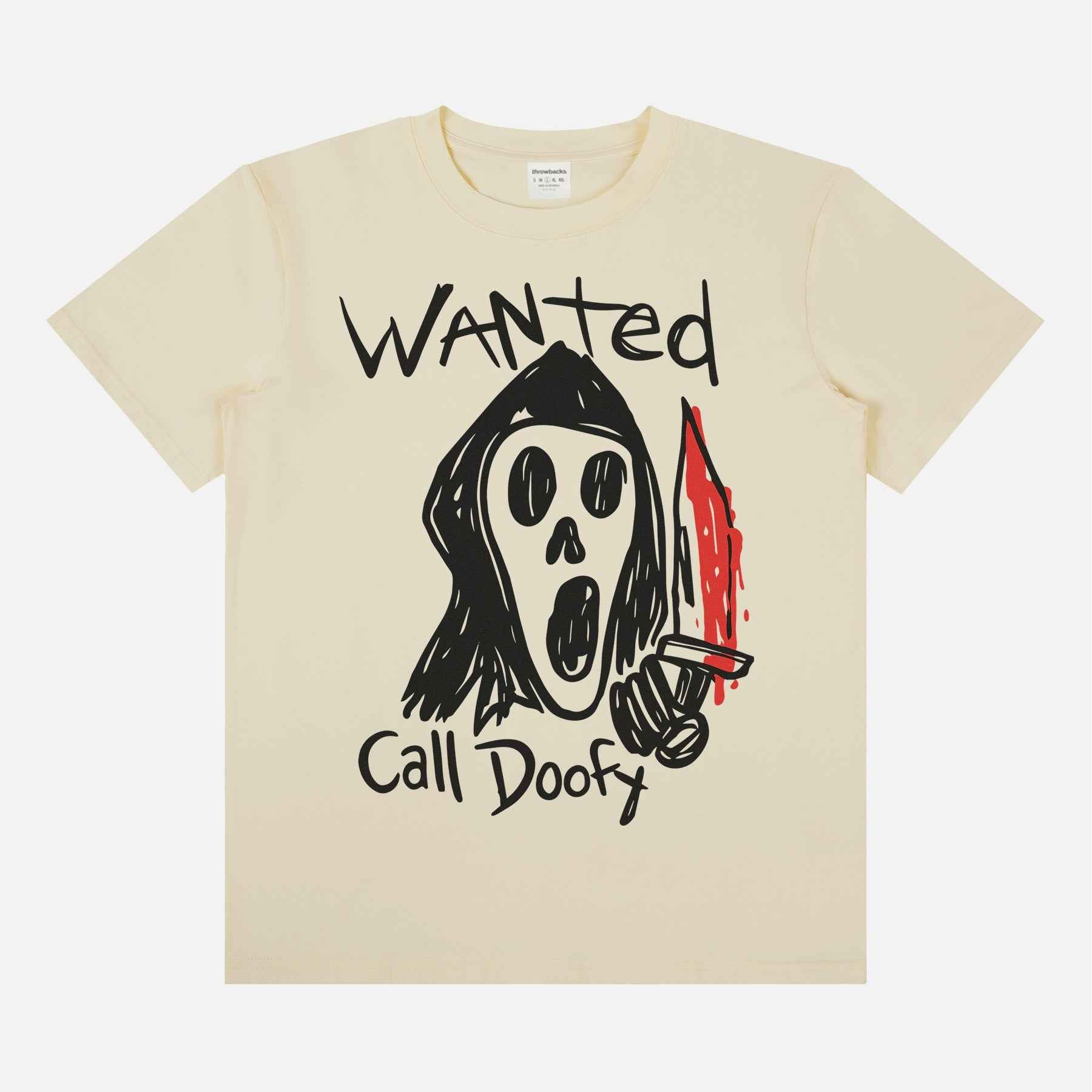 Officer Doofy Wanted Poster Scary Movie Tee